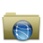 Brown Folder Remote Icon 48x48 png